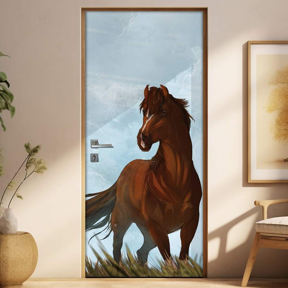 Adesivo Para Porta Cavalo Spirit