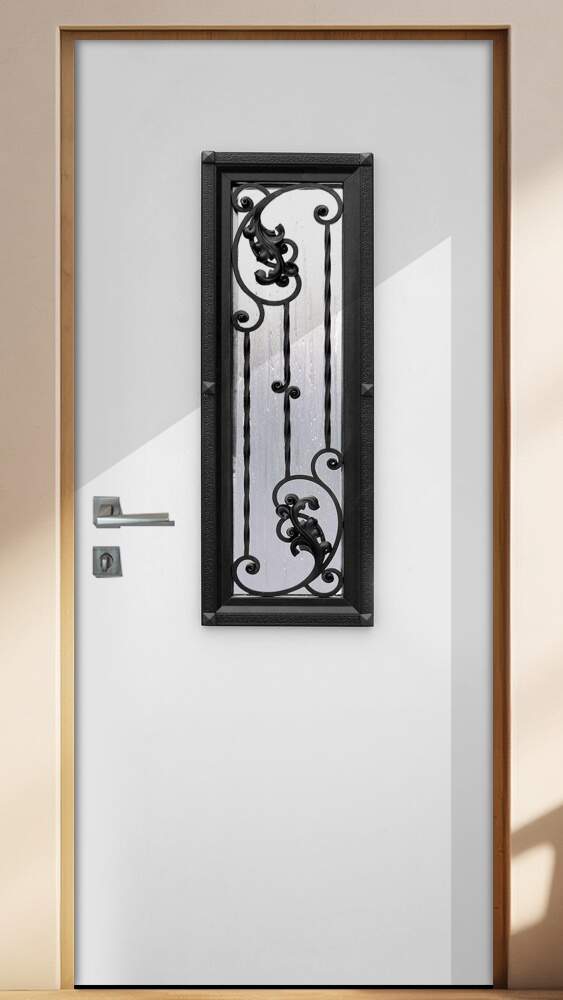 Adesivo para Porta Madeira Branca Antiga