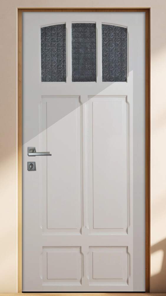 Adesivo para Porta Madeira Branca