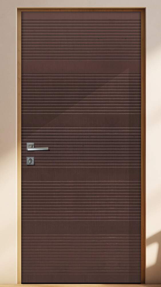 Adesivo para Porta Madeira Tabaco Ripada