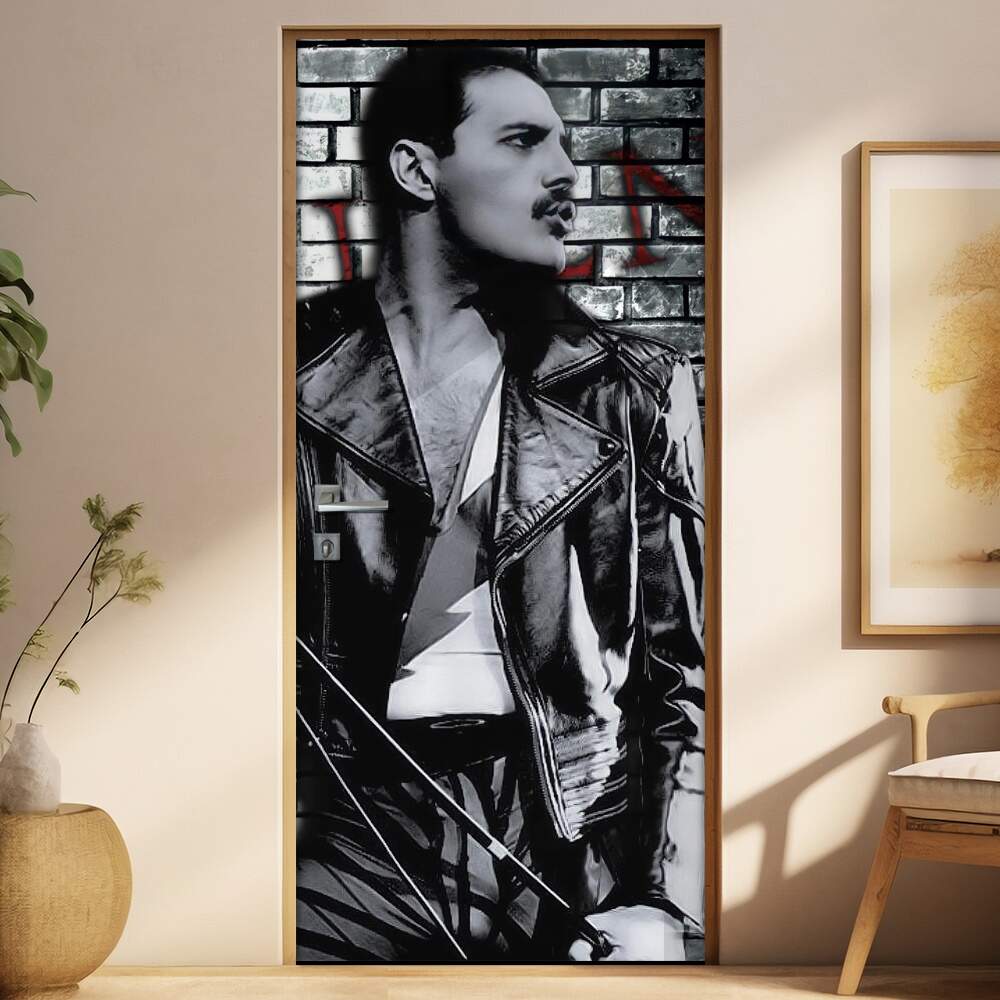 Adesivo para Porta Freddie Mercury