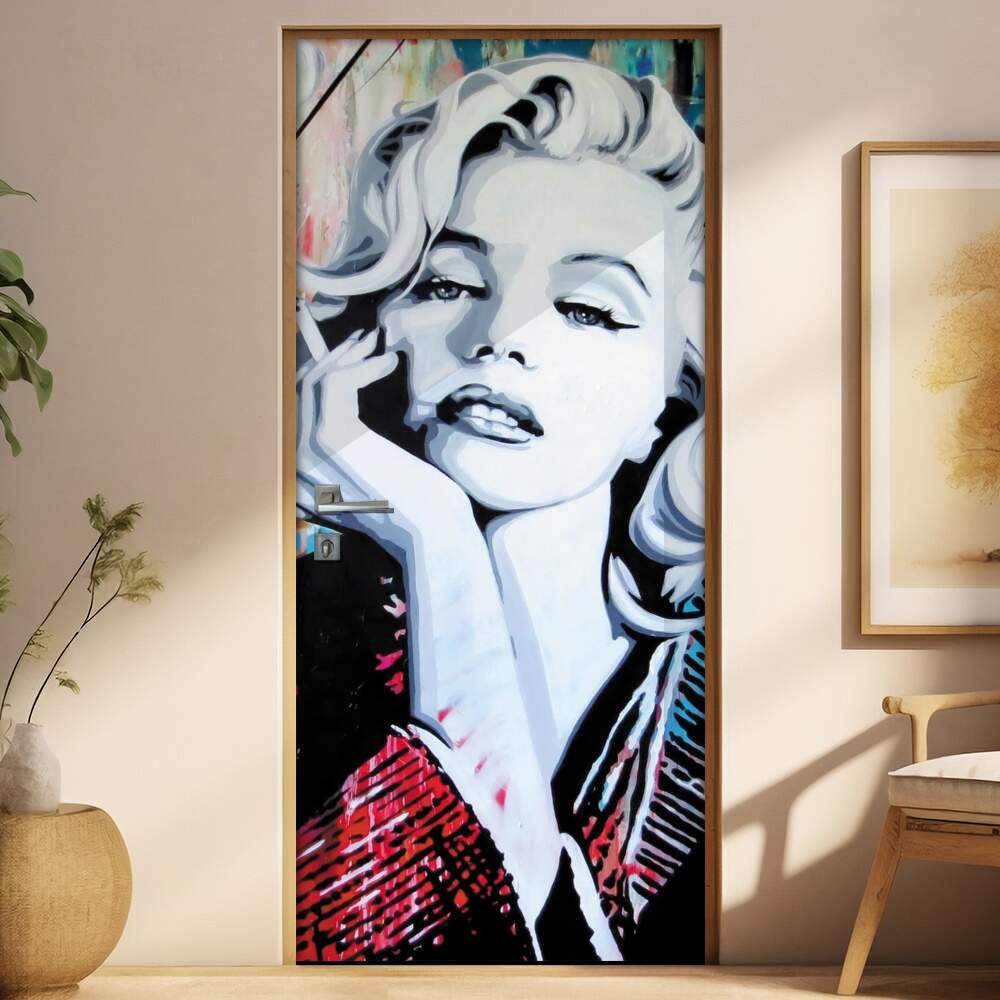 Adesivo para Porta Marilyn Monroe