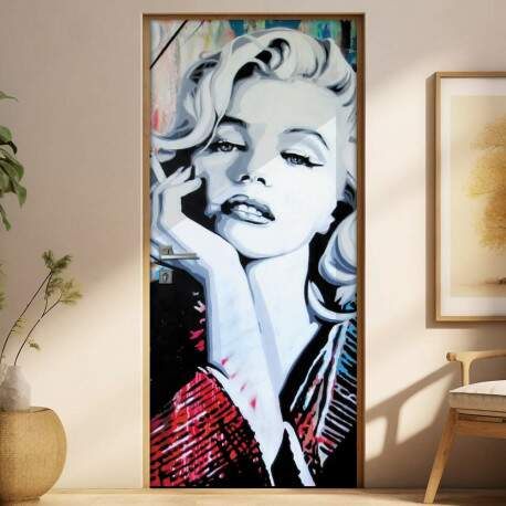 Adesivo para Porta Marilyn Monroe
