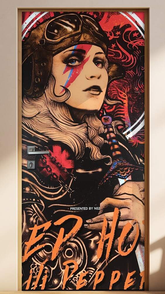 Adesivo Para Porta Banda Red Hot Chili Peppers