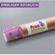 Papel de Parede Infantil Unic�rnio com Arco �ris Fundo Rosa Estrelado