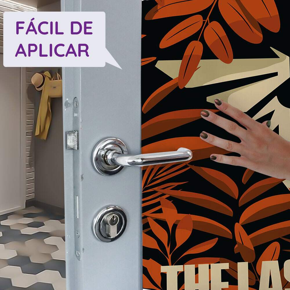 Adesivo Para Porta The Last Of Us Vagalumes
