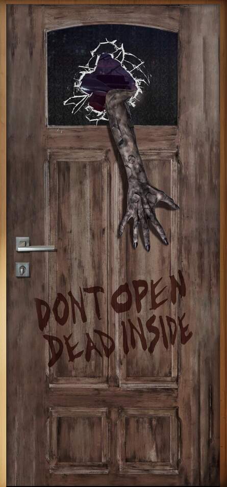 Adesivo Para Porta The Walking Dead