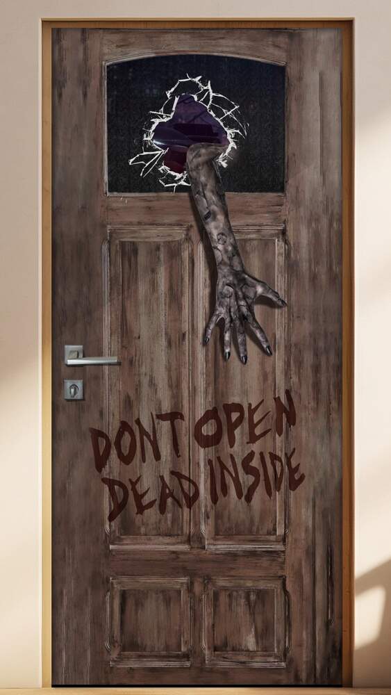 Adesivo Para Porta The Walking Dead