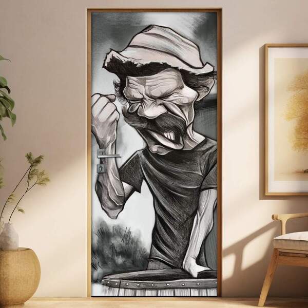 Adesivo Para Porta Desenho Seu Madruga