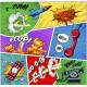 Papel de Parede Pop Art Estilo Quadrinhos