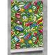 Papel de Parede Pop Art Estilo Fundo Verde