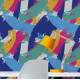 Papel de Parede Pop Art Marcas de Pinturas