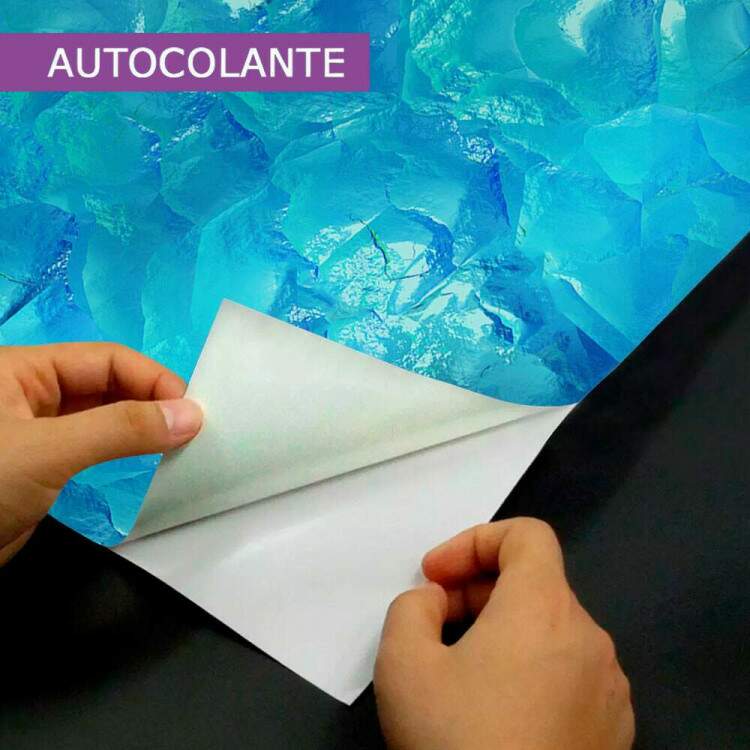 Papel de Parede Gelo Azul