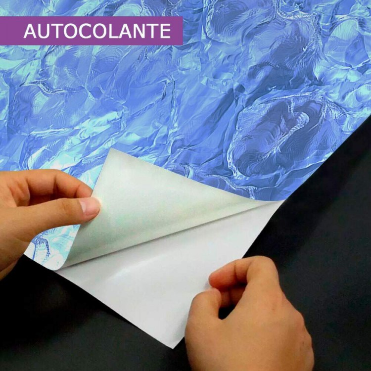 Papel de Parede Azul com Detalhes