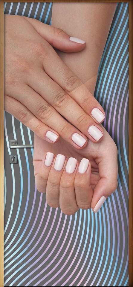Adesivo Para Porta Manicure Mos Com Unhas Feitas