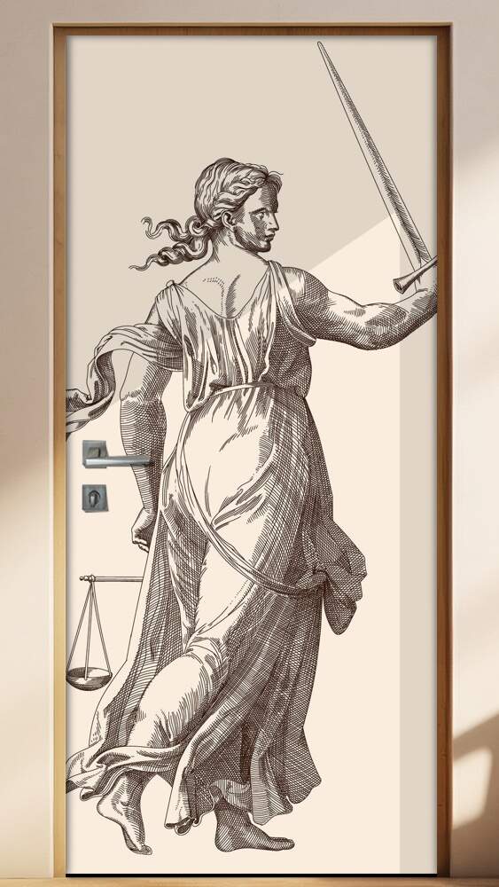 Adesivo Para Porta Gregos Antiguidade