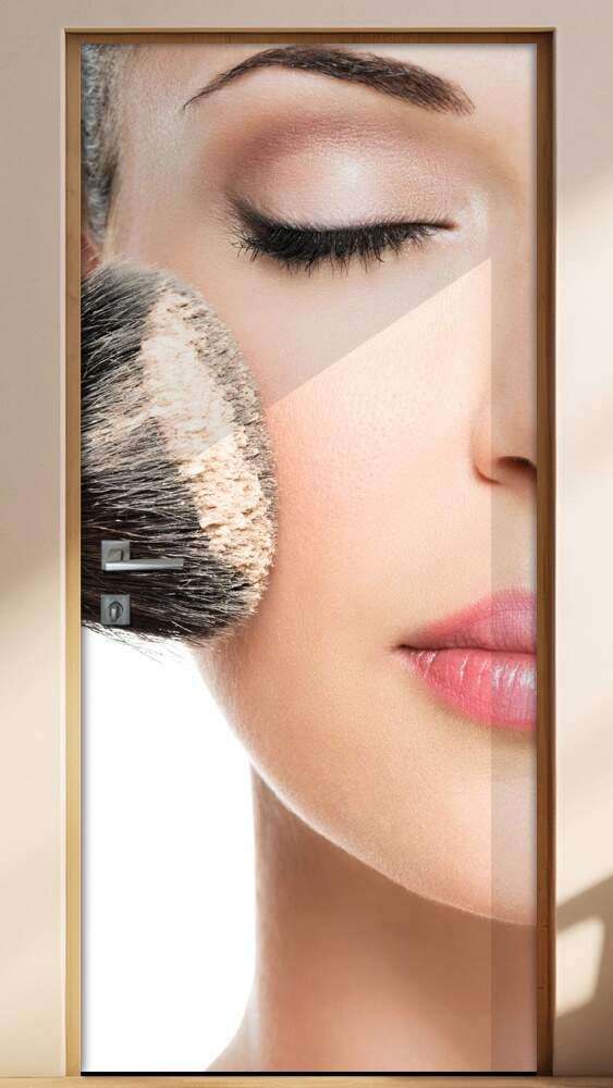 Adesivo Para Porta Beleza 51