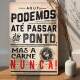 Placa decorativa aqui podemos ate passar do ponto mas a carne nunca