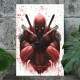 Placa decorativa Dead Pool