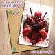 Placa decorativa Dead Pool