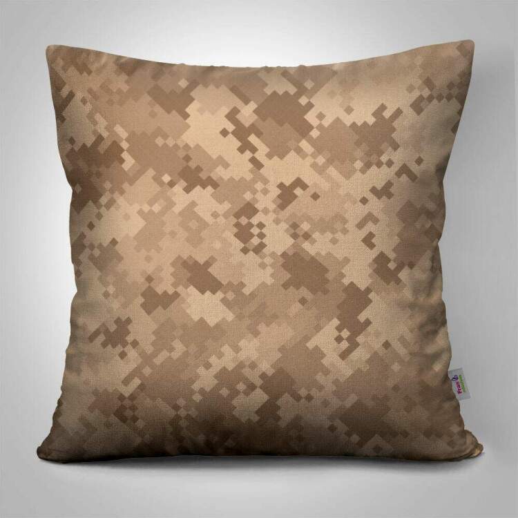 Almofada Camuflagem Bege