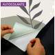 Adesivo Para Porta Floral Contempor�neo Bege