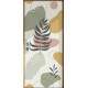 Adesivo Para Porta Floral Contempor�neo Bege