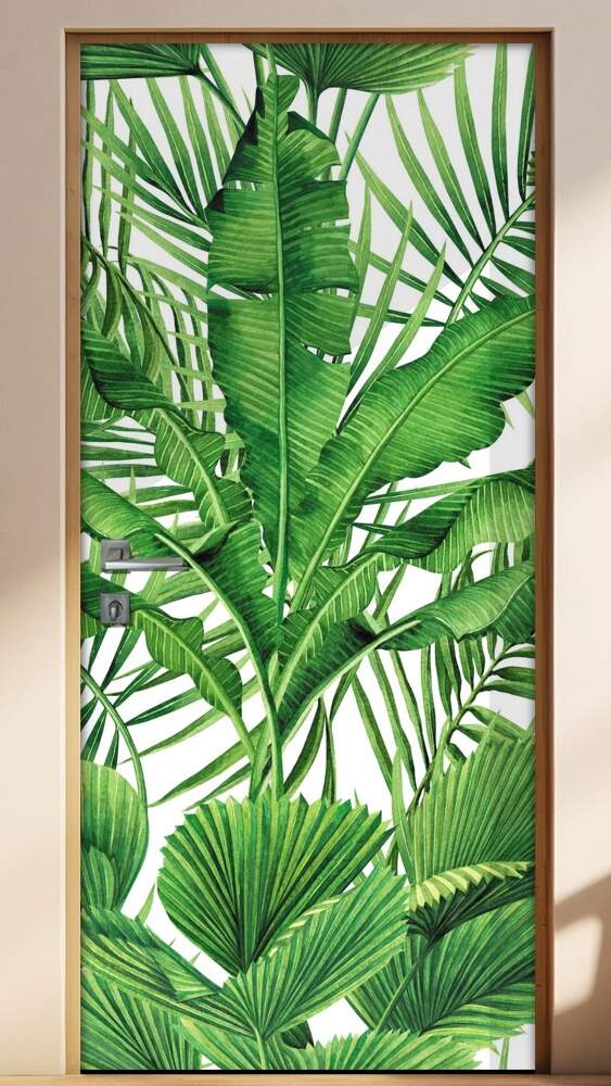 Adesivo Para Porta Floral Verde