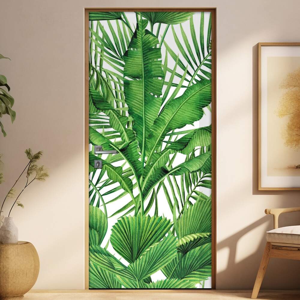 Adesivo Para Porta Floral Verde