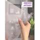 Adesivo para Box de Banheiro Floral Rosa MP