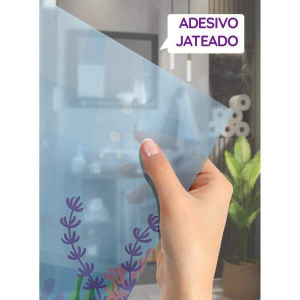 Adesivo para Box de Banheiro Fundo do Mar MP