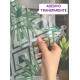 Adesivo para Box de Banheiro Floral Geom�trico MP