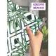Adesivo para Box de Banheiro Floral Geom�trico MP