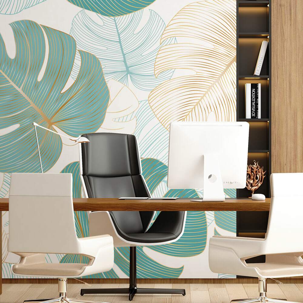 Papel de Parede Floral Colorido MP