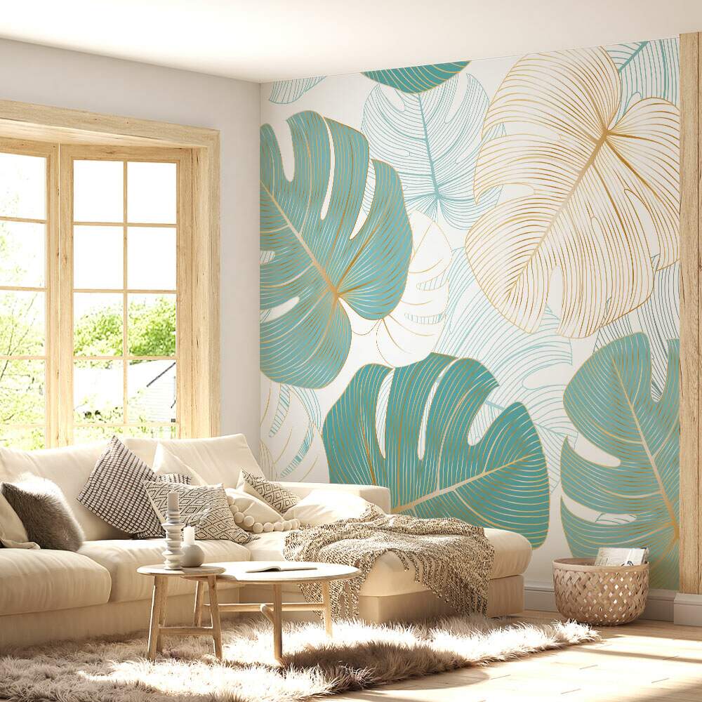 Papel de Parede Floral Colorido MP