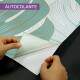 Papel de Parede Floral Colorido 3D
