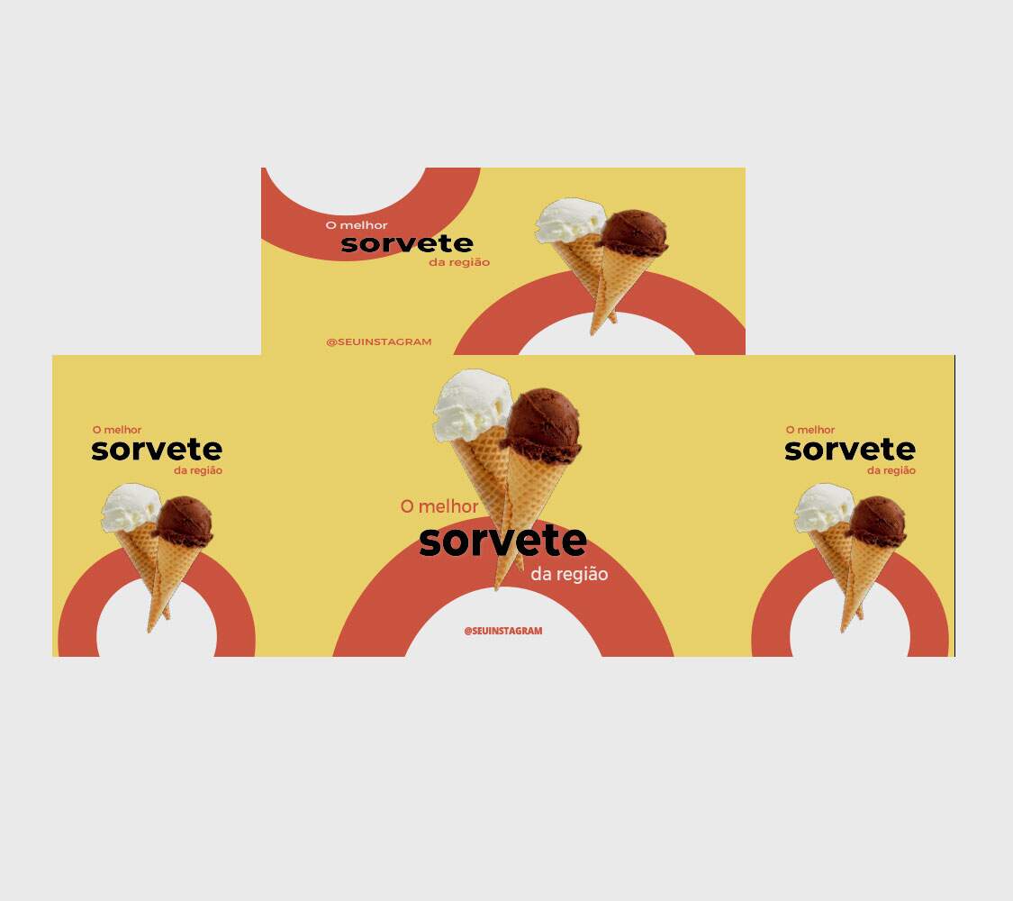 Envelopamento de Freezer O Melhor Sorvete Hoje