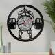 Rel�gio Decorativo de Disco de Vinil Academia