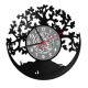 Rel�gio Decorativo de Disco de Vinil �rvore da Vida
