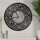 Rel�gio Decorativo de Disco de Vinil Labirinto