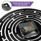 Rel�gio Decorativo de Disco de Vinil Labirinto