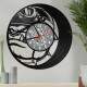 Rel�gio Decorativo de Disco de Vinil Bulldog