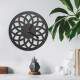 Rel�gio Decorativo de Parede MDF Mandala Vazado