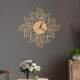 Rel�gio Decorativo de Parede MDF Flor