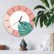 Rel�gio Decorativo de Parede MDF Floral