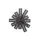 Rel�gio Decorativo de Parede MDF N�meros em Ingles