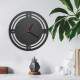 Rel�gio Decorativo de Parede MDF Abstrato