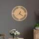 Rel�gio Decorativo de Parede MDF Abstrato