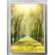 Quadro Decorativo Caminho de �rvores
