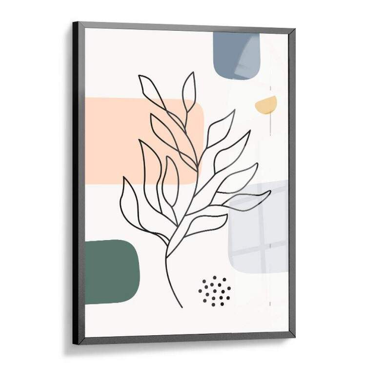 Quadro Decorativo Floral Minimalista Mod 03